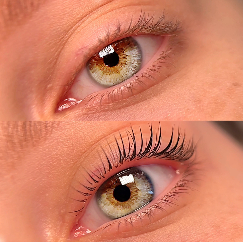 Ламинирование ресниц+окрашивание+уход