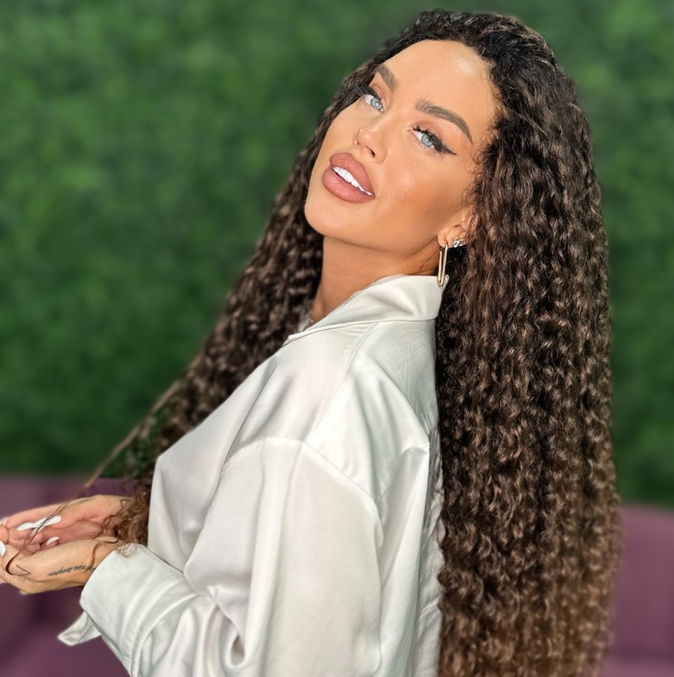 Афрокудри на каркас