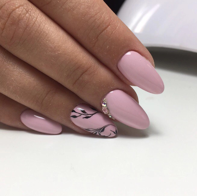 Маникюр с укреплением гелем(Снятие входит )