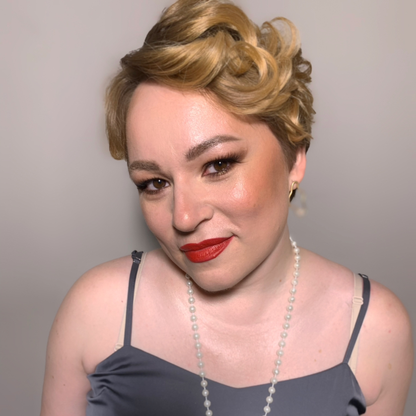 Вечерний полный образ ( макияж и укладка)