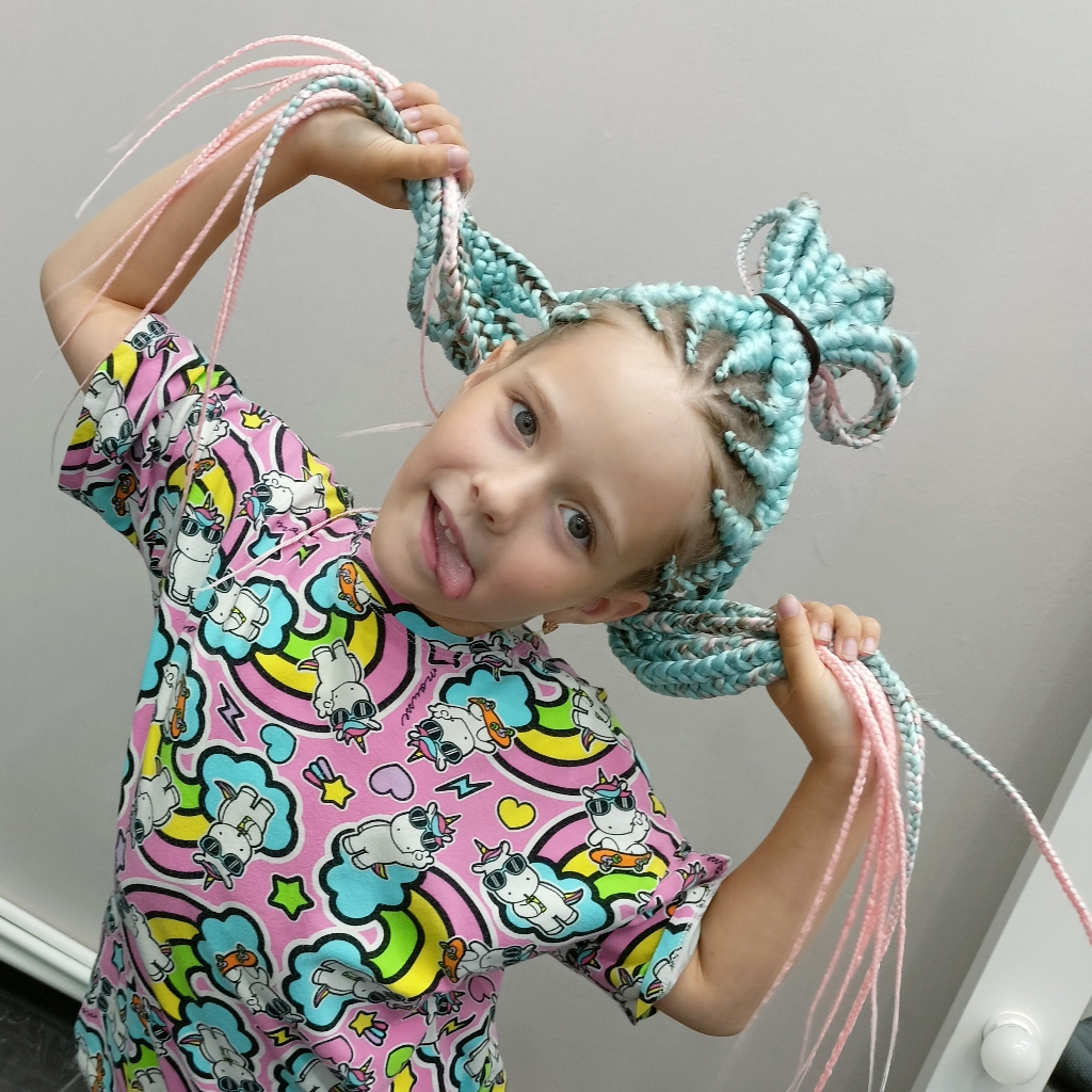 сфинкс (мелкие брейды +афрокосы/де косы)