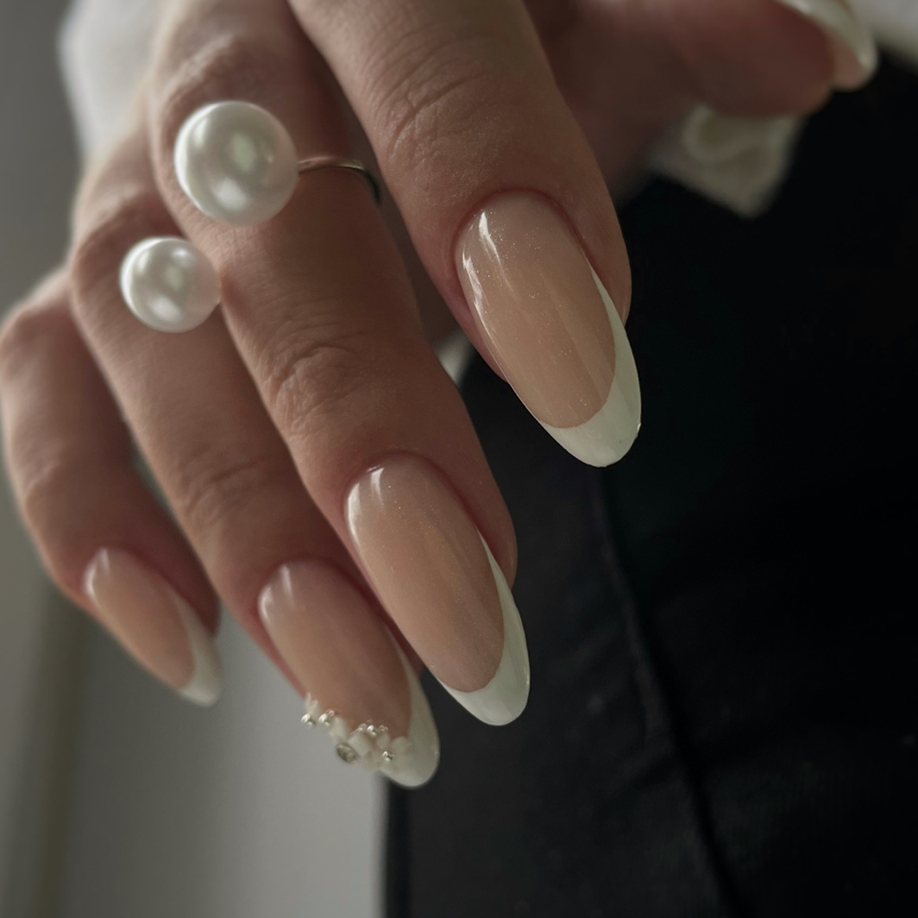 Френч/дизайн на все ногти