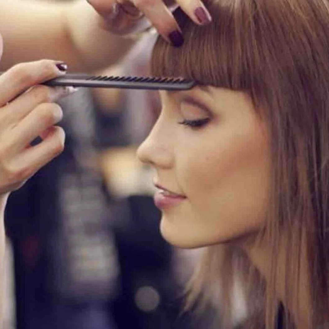 Оформление челки