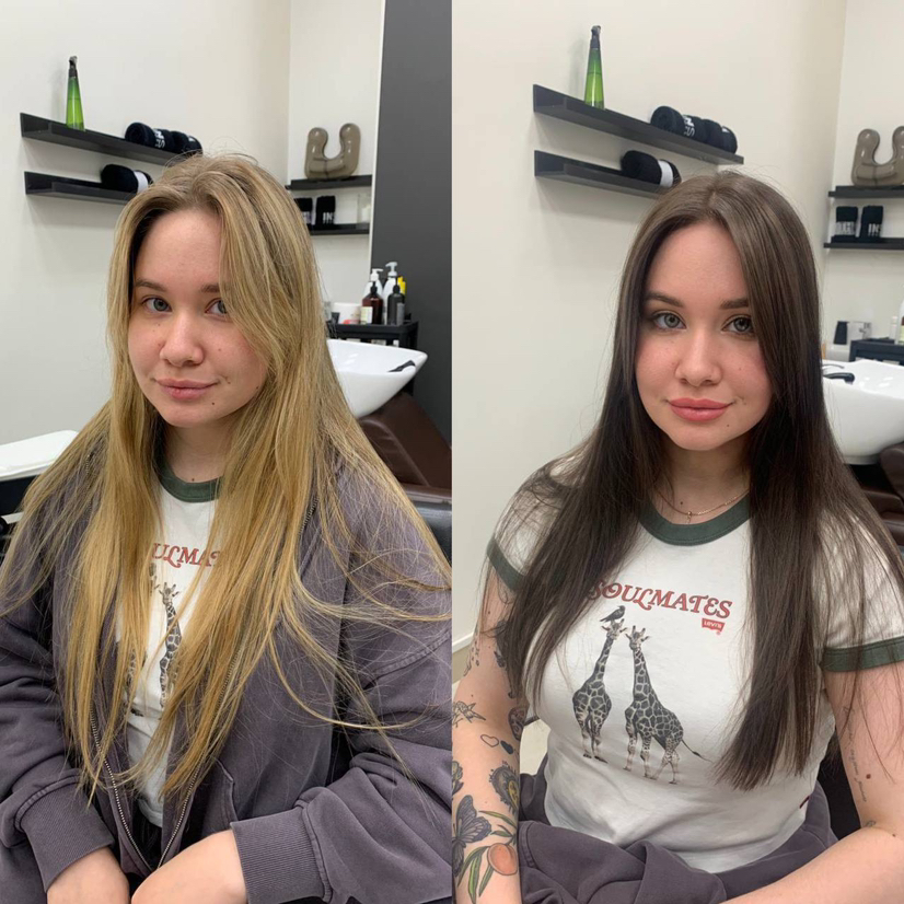 Выход из блонда