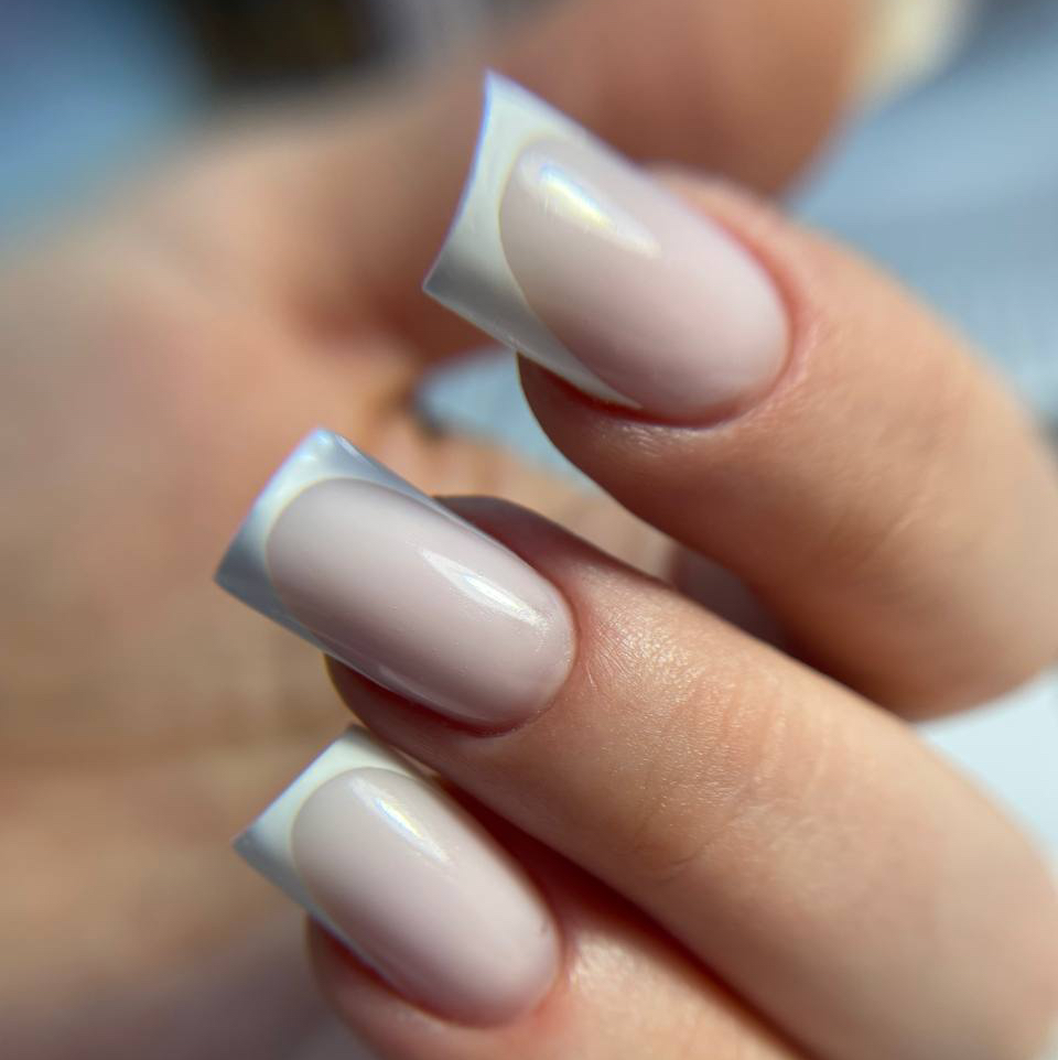 Маникюр + покрытие гель-лак + френч