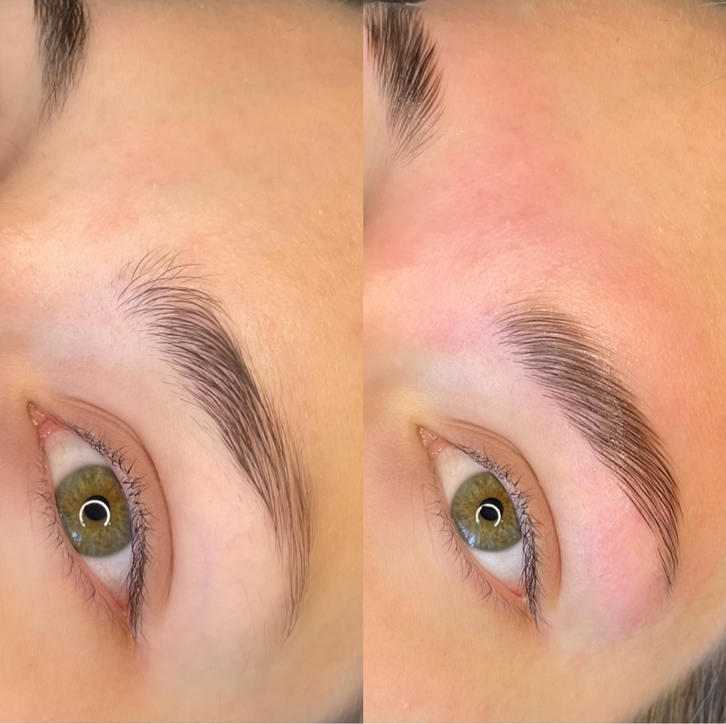 Долговременная укладка + коррекция бровей