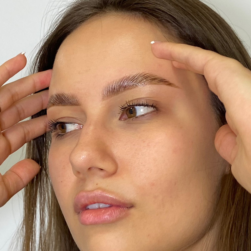 Долговременная укладка + оформление