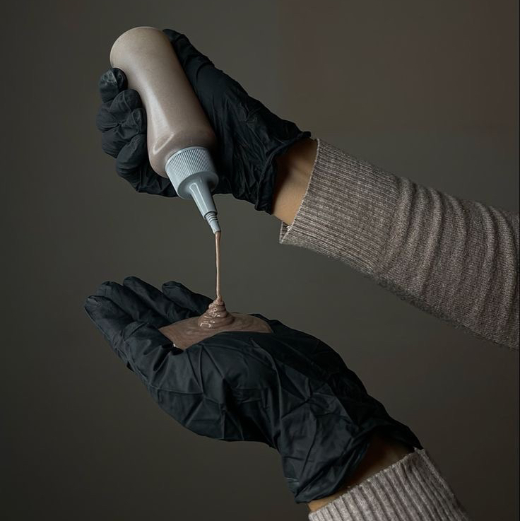 Тонирование ( средняя длина волос )