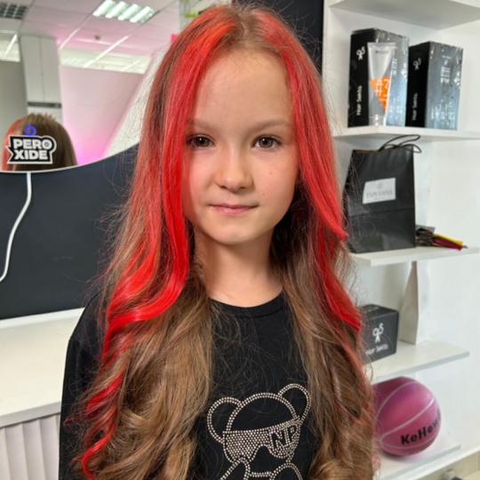 Яркое/скрытое окрашивание