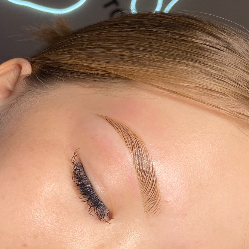 Коррекция + ламинирование + окрашивание бровей