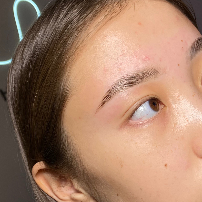 Коррекция + ламинирование бровей