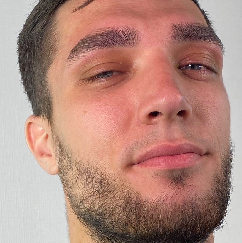 Коррекция бровей МУЖСКАЯ с уже имеющейся формой