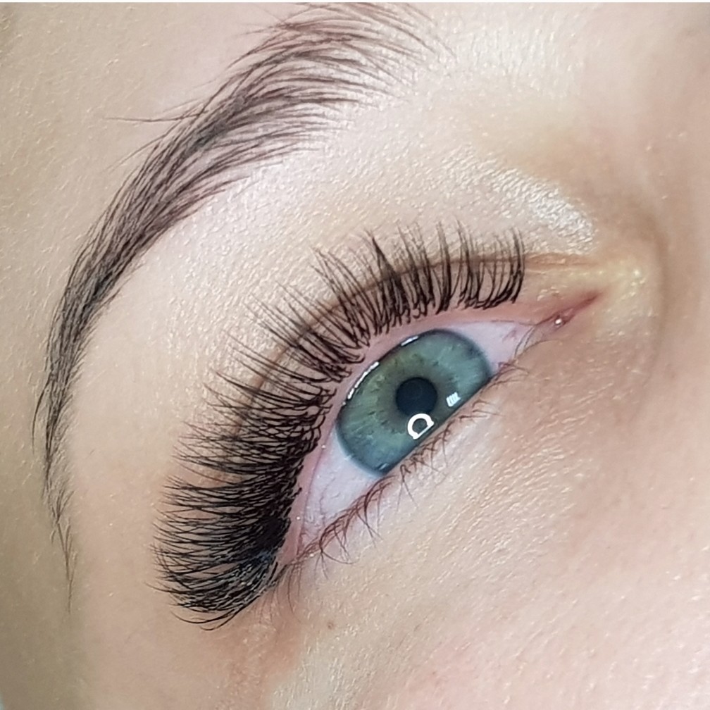 Наращивание ресниц(1,5D)