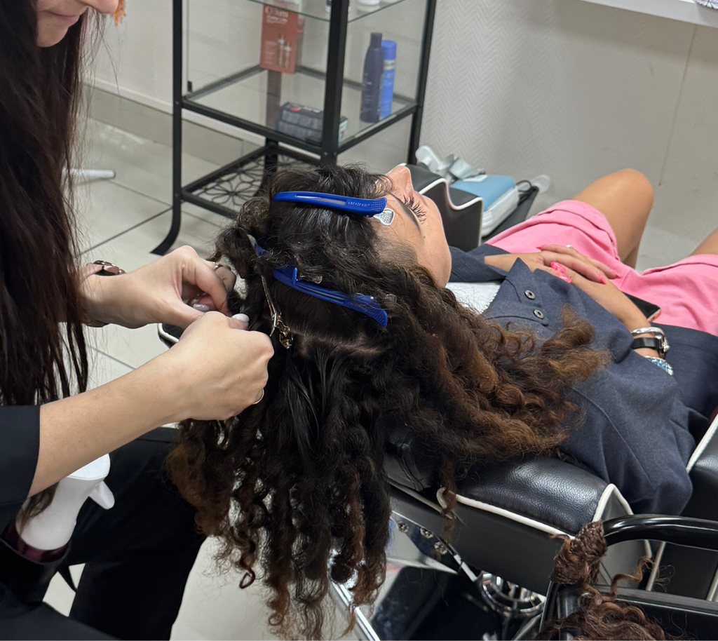 Снятие дредокудрей/ де-кос/де-дред без мытья волос