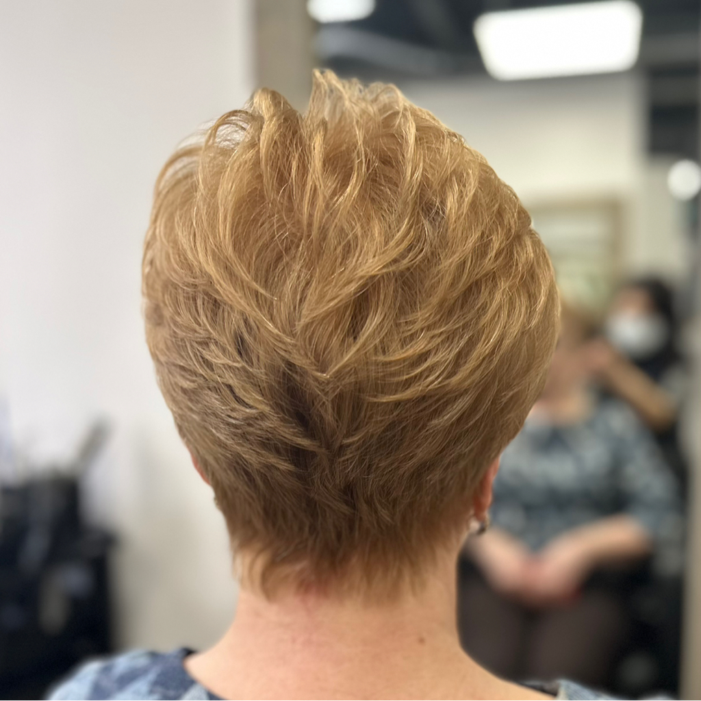 Укладка ( короткая длина волос)