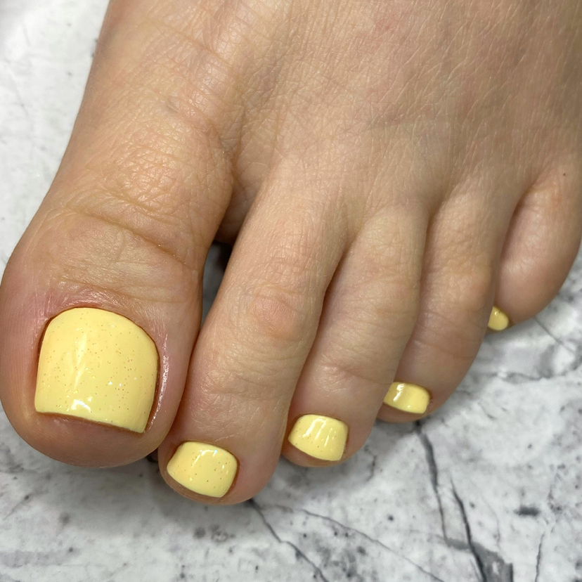 Педикюр (только пальцы) с покрытием гель-лаком