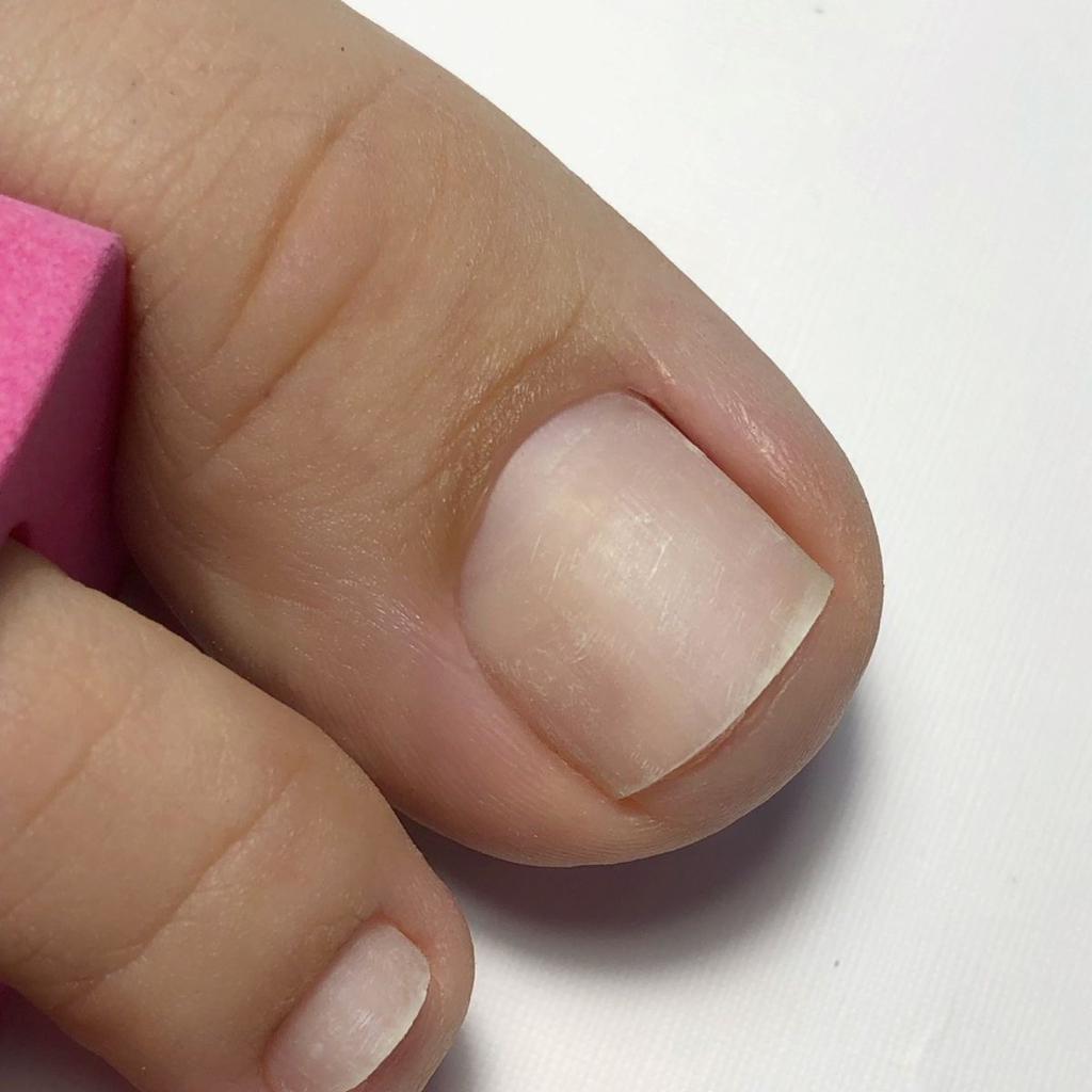 Педикюр пальчиков без покрытия