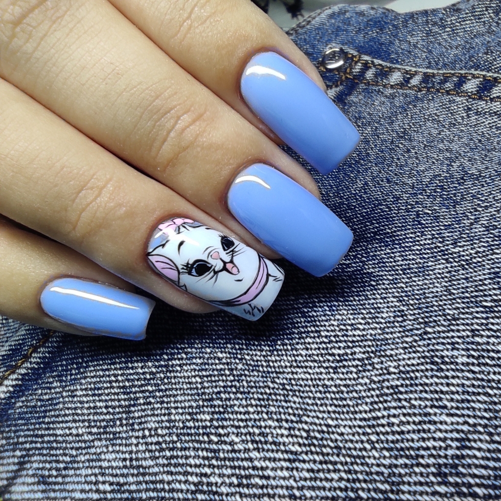 Маникюр с укреплением ( гель,акрил,акригель)