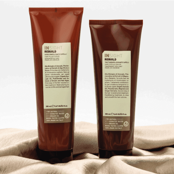 Восстановление волос REBUILD Поэтапная реконструкция волос.