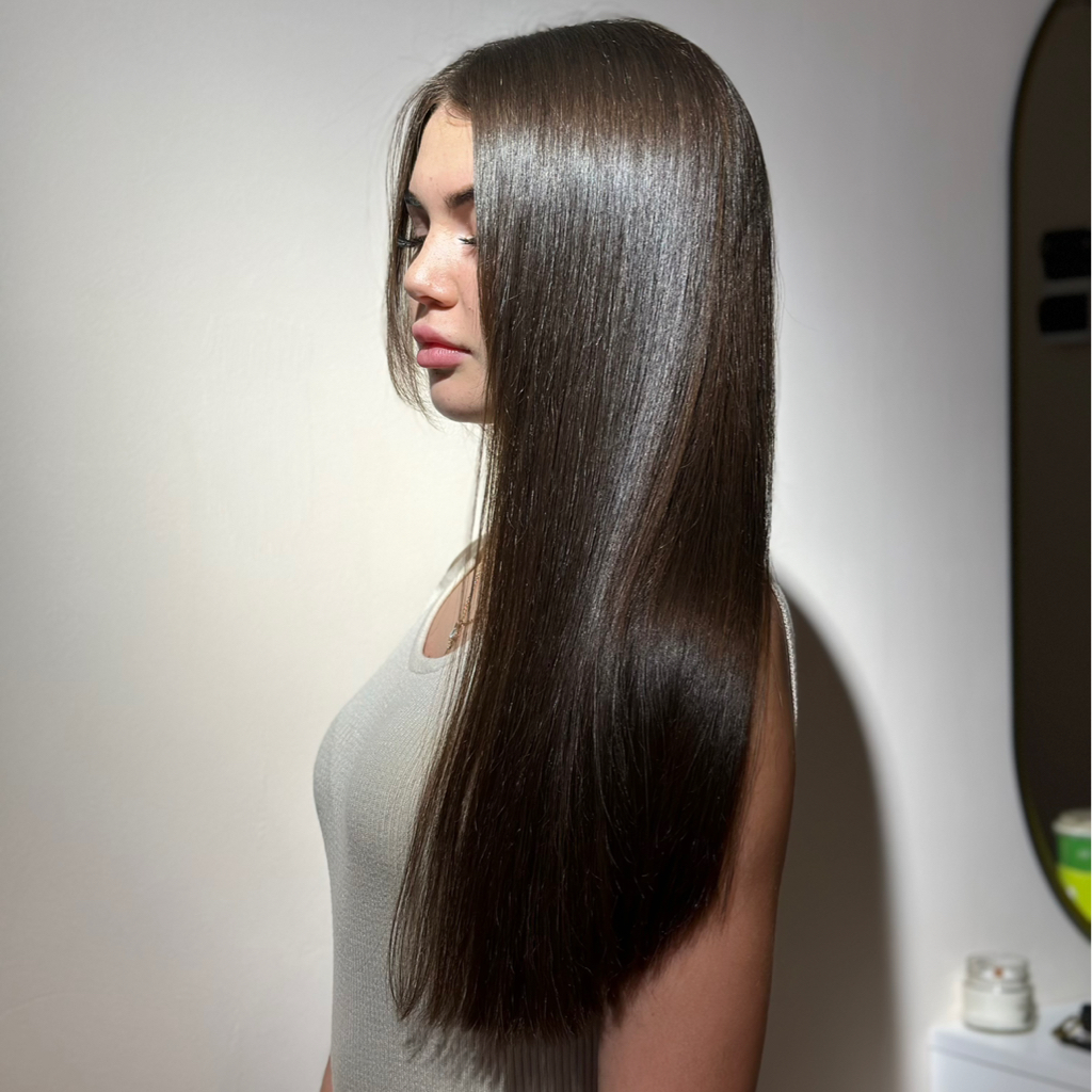Кератиновое выпрямление