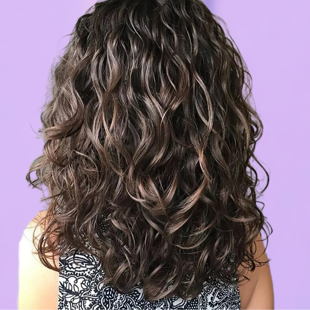 Сухая стрижка вьющийся волос