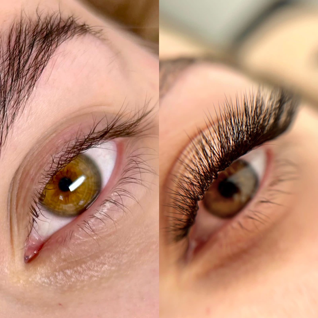 2D-2,5D наращивание ресниц led