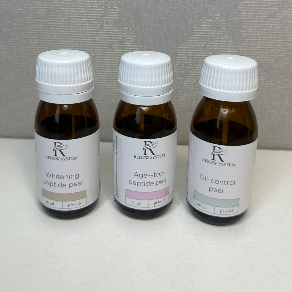Поверхностные всесезонные пилинги (Отбеливающий пилинг; OIL- control; Пептидный пилинг; Антикуперозный)