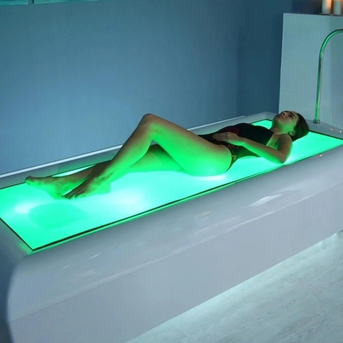 Бесконтактный вибротермальный водный массаж | расслабление тела