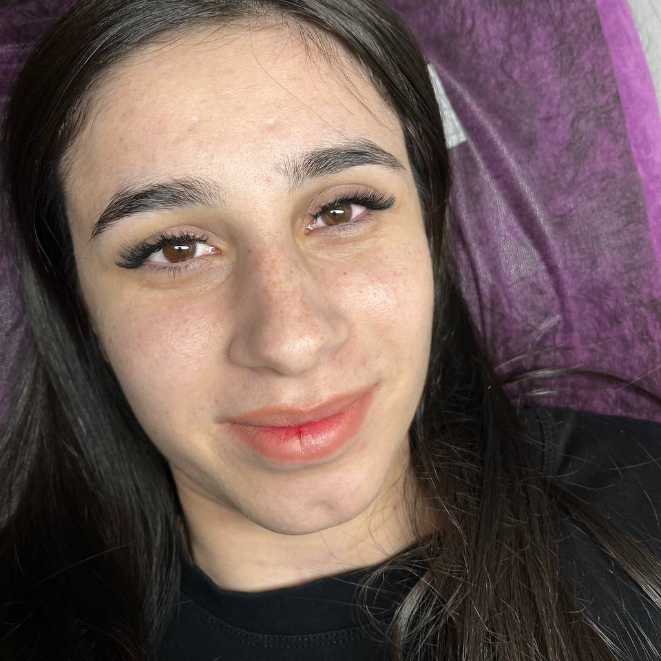 Наращивание ресниц 2D