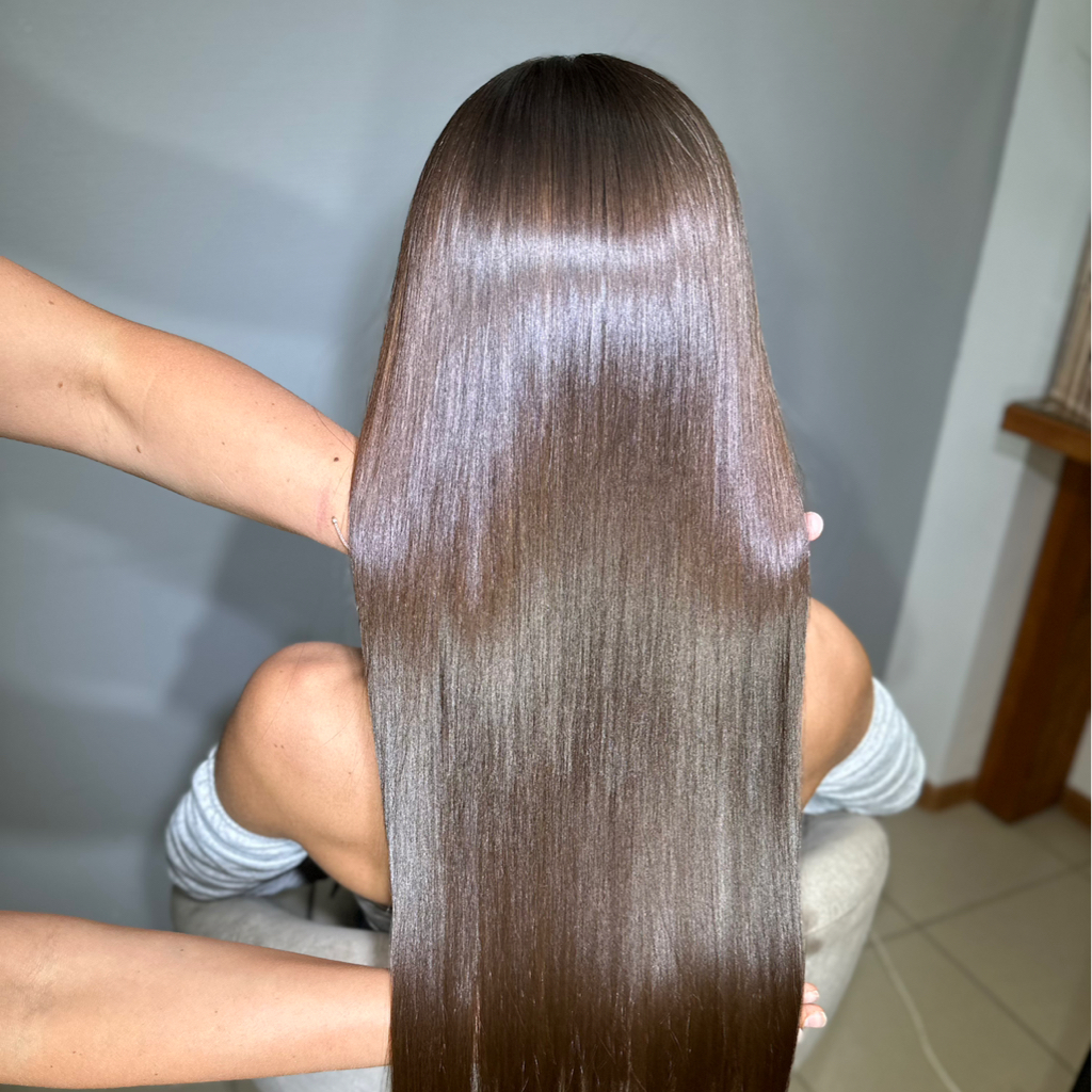 Кератиновое выпрямление