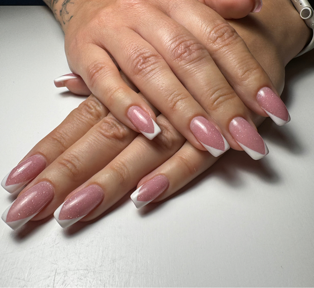 Manicura completa  fortaleza con esmalte  Маникюр с гелем