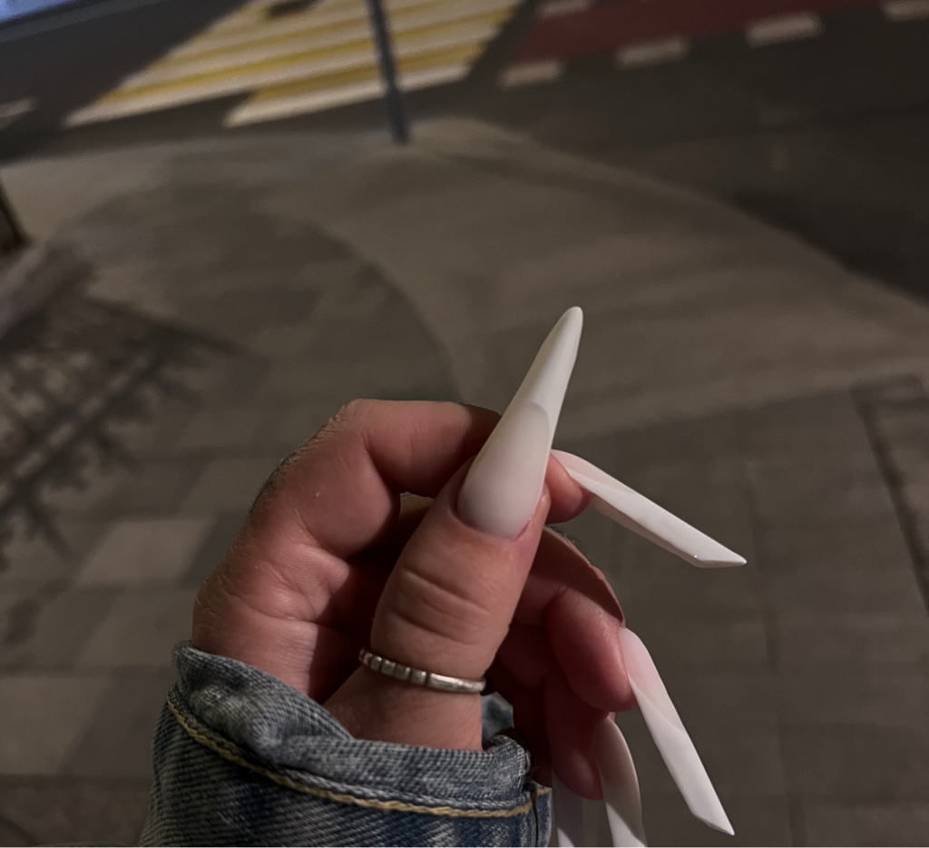 Наращивание ногтей (длинный стилет/балерина/арочный квадрат/арочный миндаль)