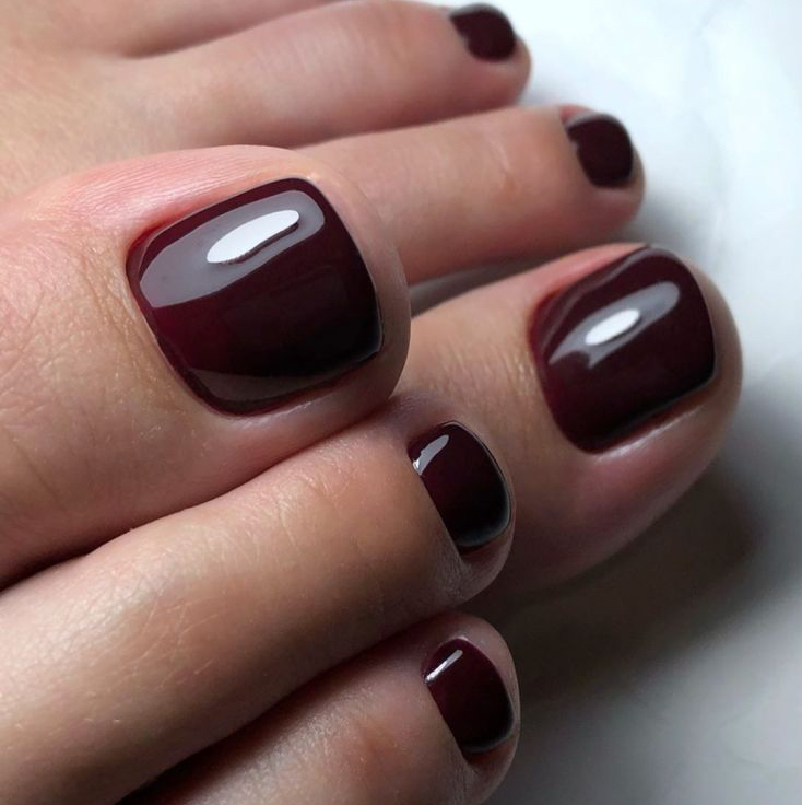 Пальчики+однотонное покрытие гель лаком/лаком