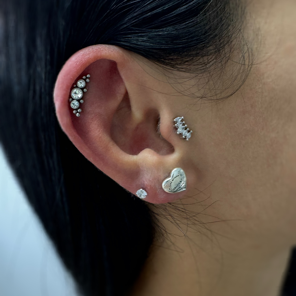 Хеликс - пирсинг