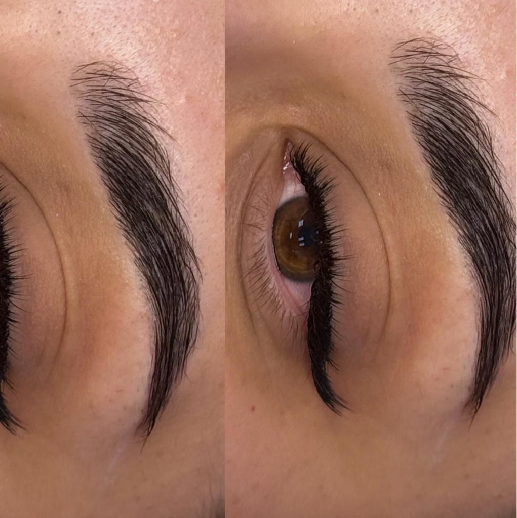 Коррекция бровей