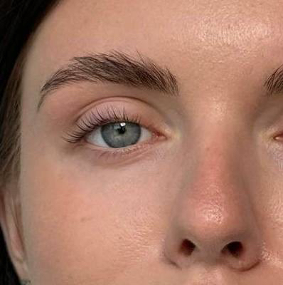 Ламинирование ресниц+ламинирование бровей