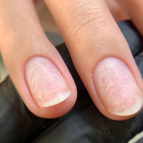 Снятие гель лака + гигиенический маникюр