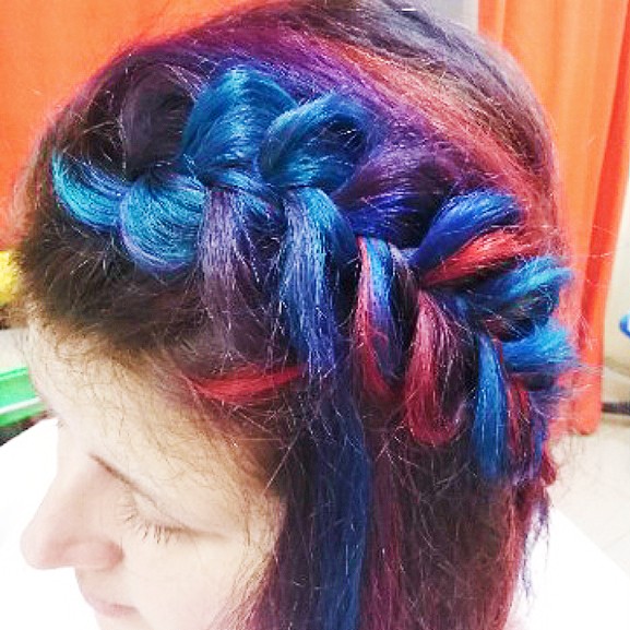 Креативное окрашивание🏳️‍🌈 (5/6- 14 лет)