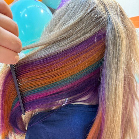 Креативное окрашивание👩🏻‍🦰