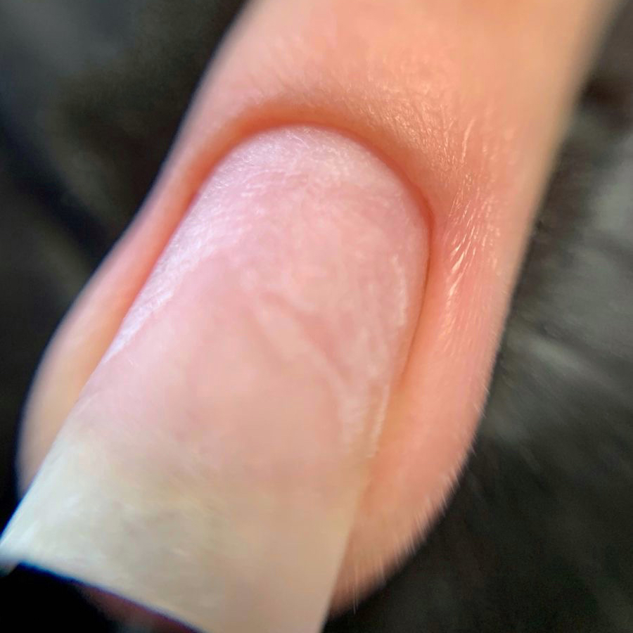 Маникюр без покрытия (снятие+опил формы+маникюр)