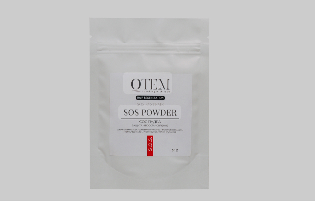 «Мгновенное восстановление» SOS Systeme Шаг Qtem, Hair Regeneration)- длинные волосы