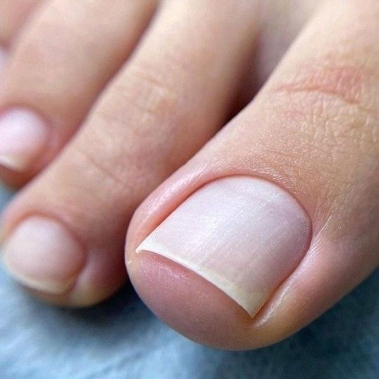 Педикюр (только пальчики) без покрытия