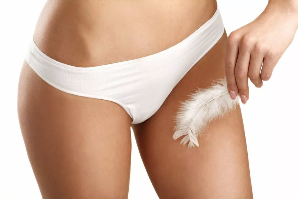 Депиляция глубокого бикини