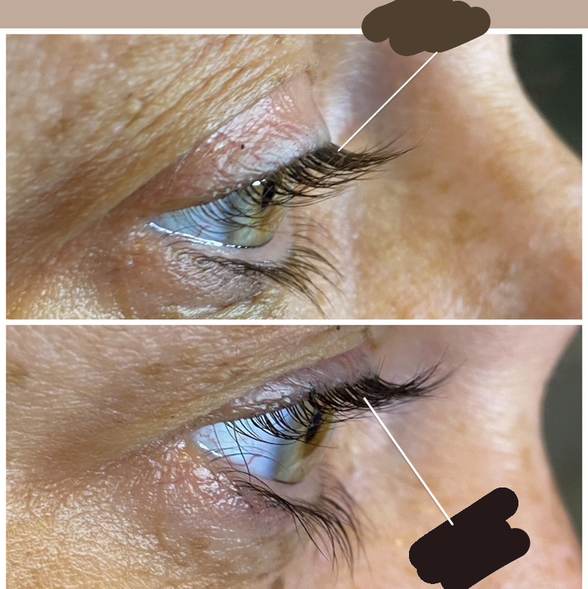 Окрашивание ресниц