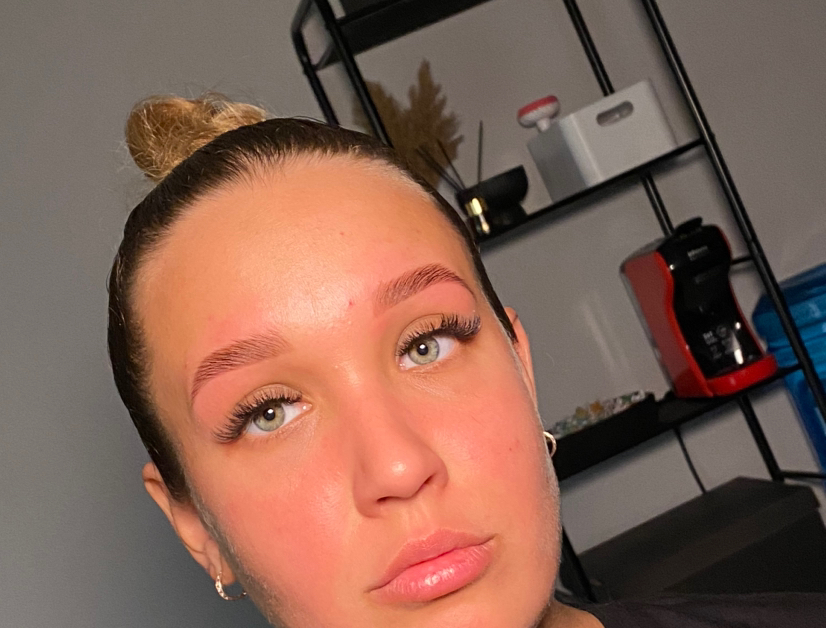 Долговременная укладка+окрашивание +коррекция