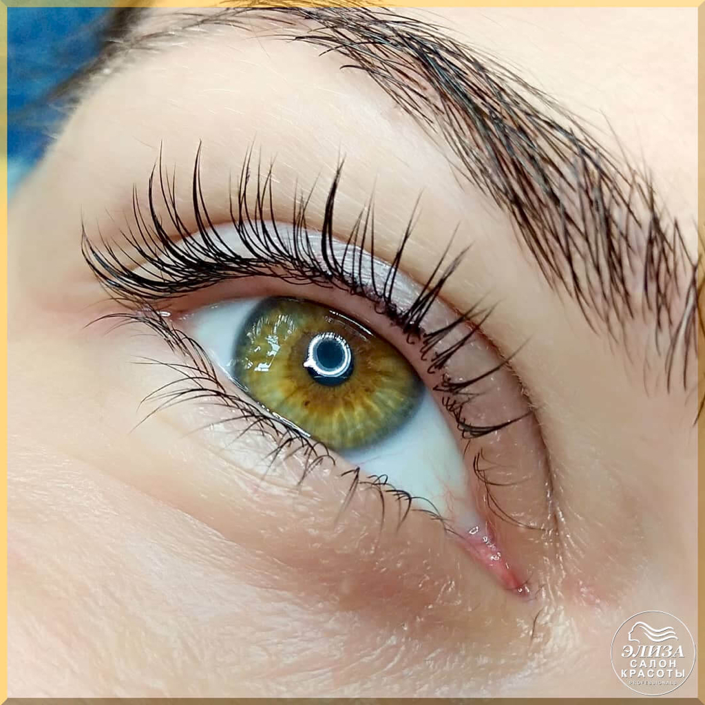 Окрашивание ресниц