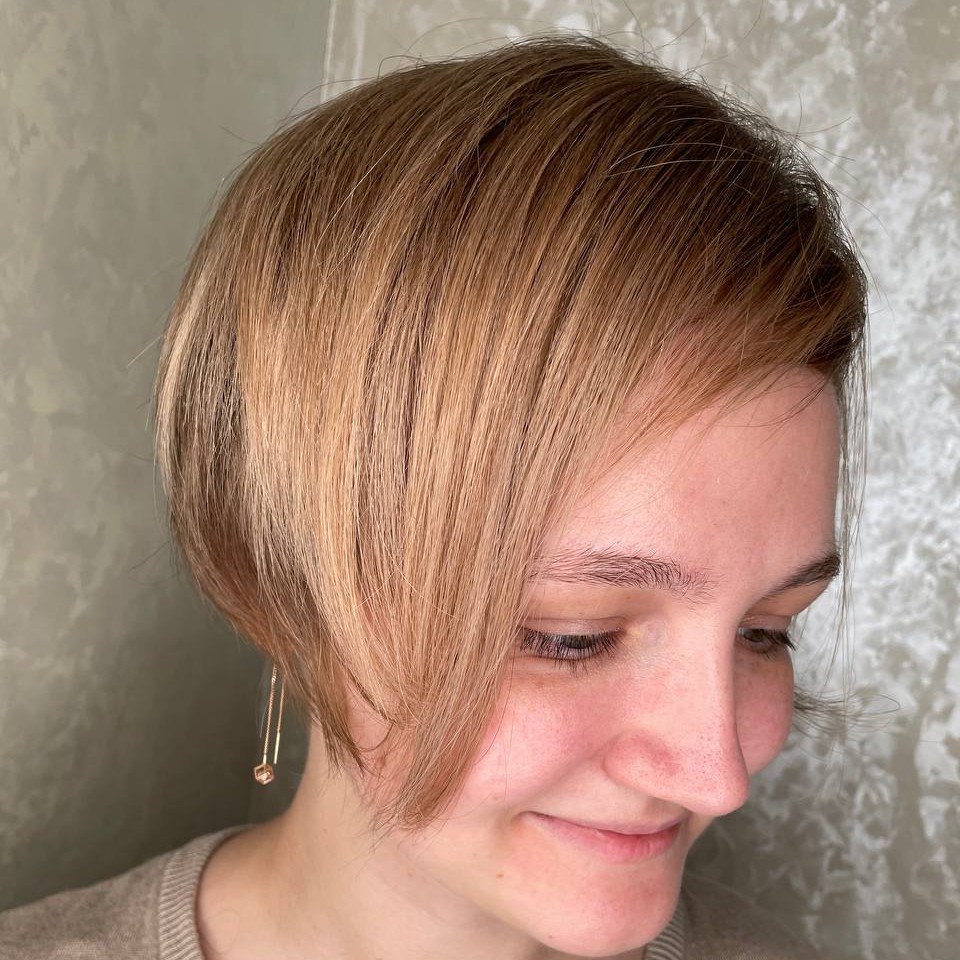 Мелирование +тонирование красителем CHI(короткие волосы)