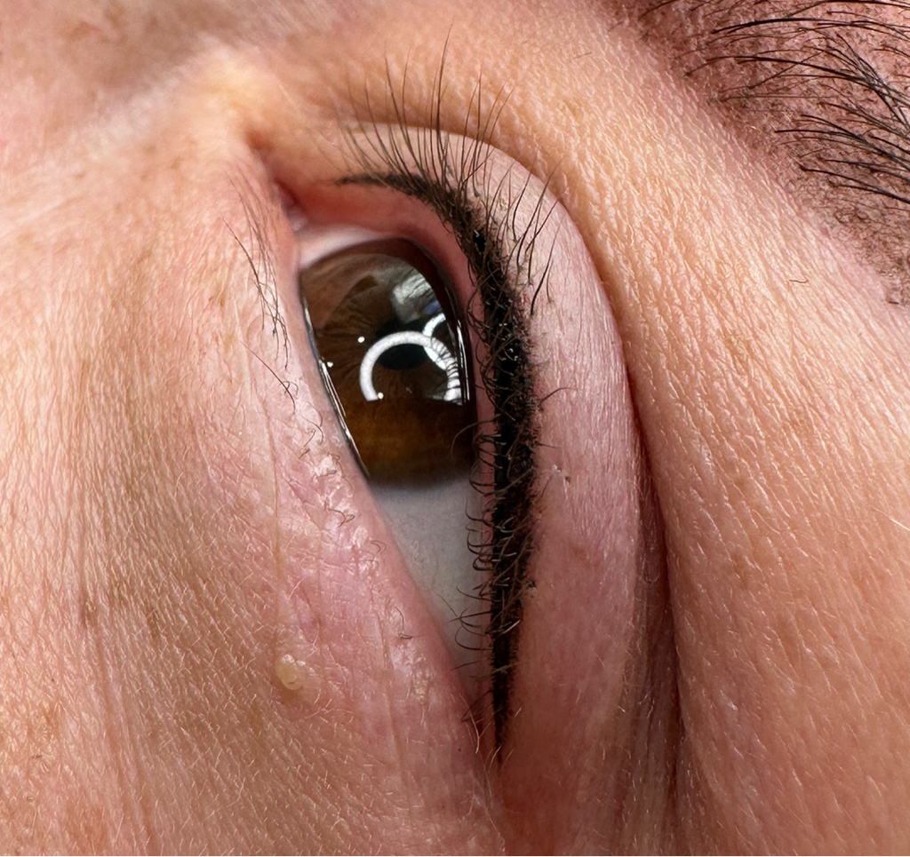 Перманентный макияж век(межресничка)