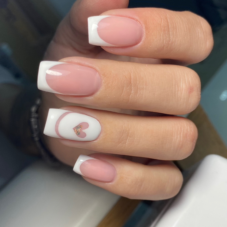 Снятие + Маникюр + френч