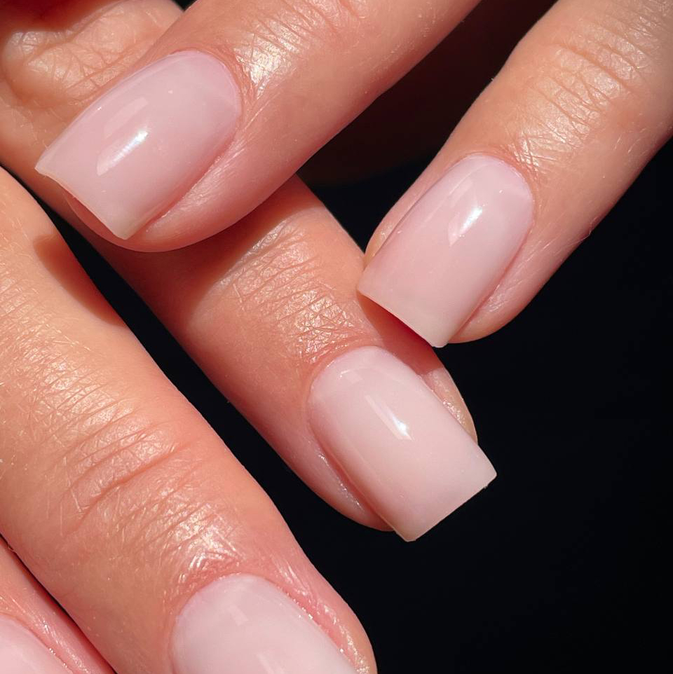 маникюр + гель + простой дизайн | manicure + gel + simple design